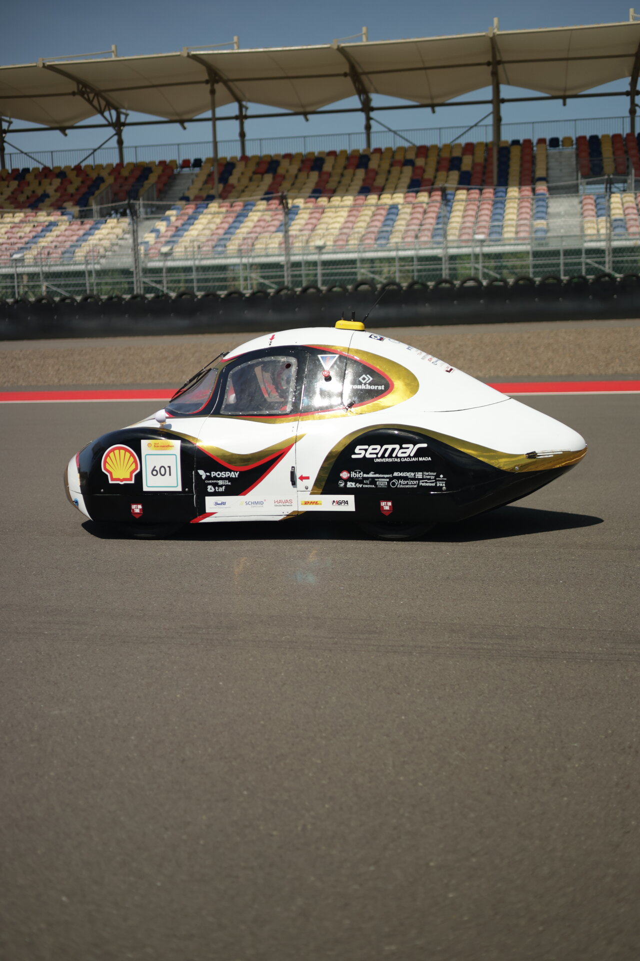 Gadjah Mada University Shell Eco-marathon vehicle